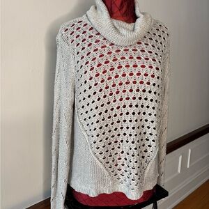 RD Style Gray Cowl Neck Sweater